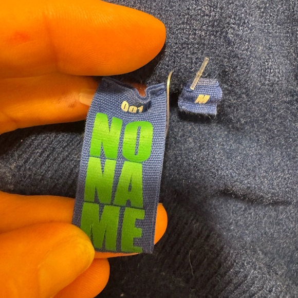 Stylish Blue 100% cashmere Jogger Pants for Women - Picture 3 of 4